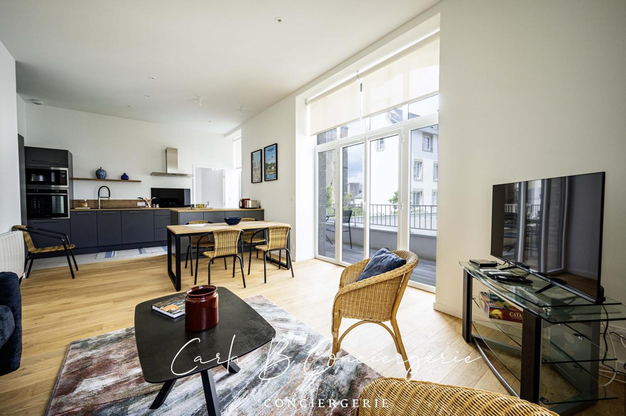 L'Ecrin Concarneau 4 Personnes Apartment Exterior photo